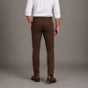 Pantalón de gabardina Chocolate