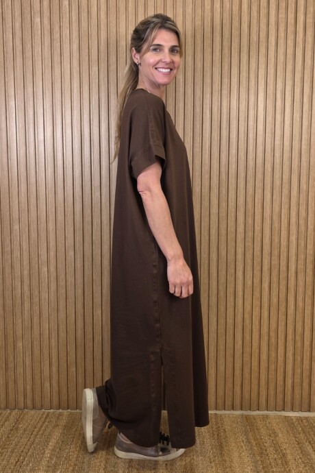 Vestido Agapanto Chocolate