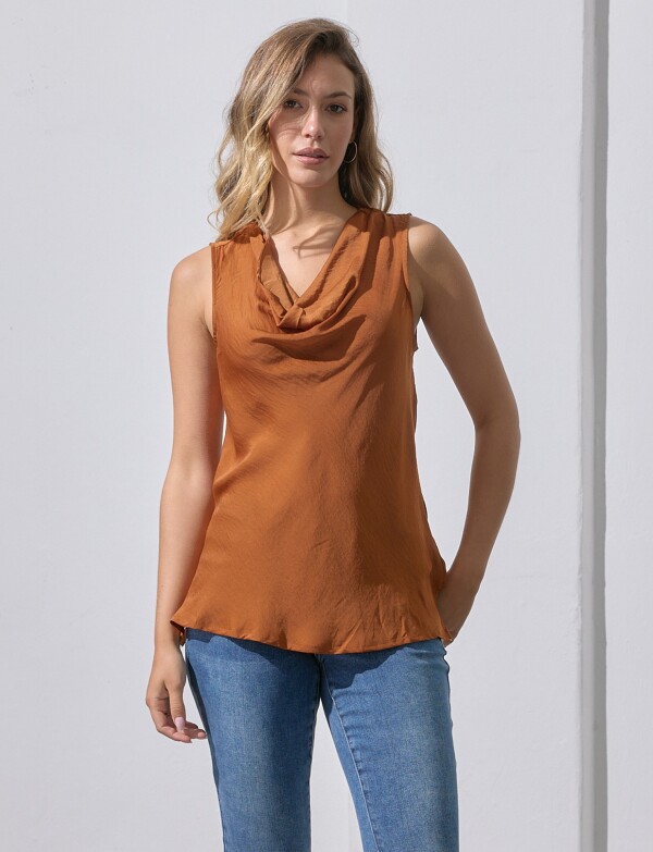 Blusa Solid TERRACOTA