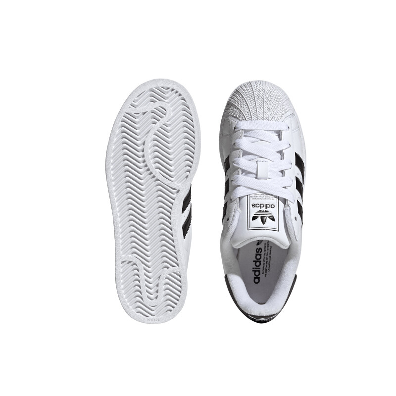Championes adidas Superstar II de niño White & Black