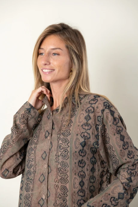 CAMISA VENTURINA Verde