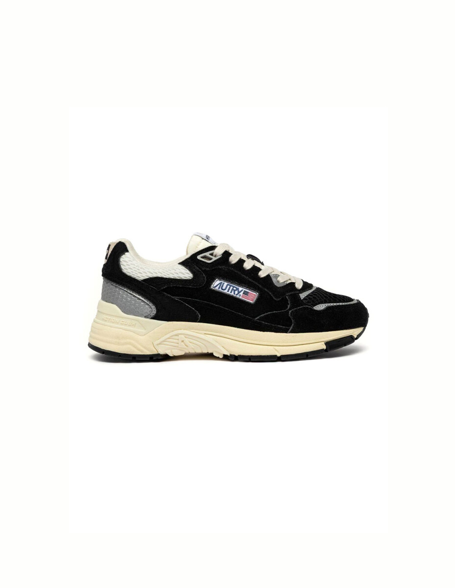 HYPERWAY LOW MAN SUEDE/MESH BL 