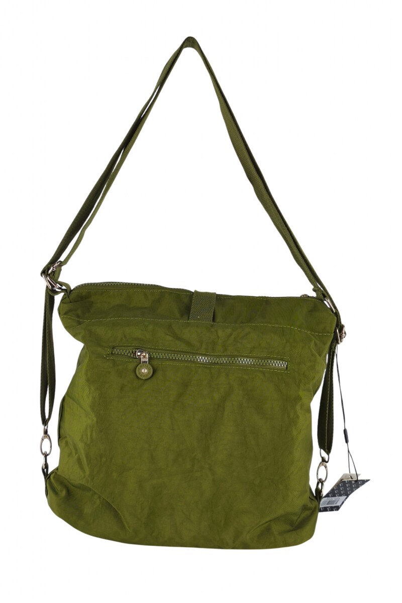 Bolso cartera mochila Verde