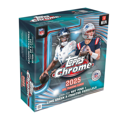 Topps Chrome NFL 2025 - Value Box - 42 tarjetas Topps Chrome NFL 2025 - Value Box - 42 tarjetas
