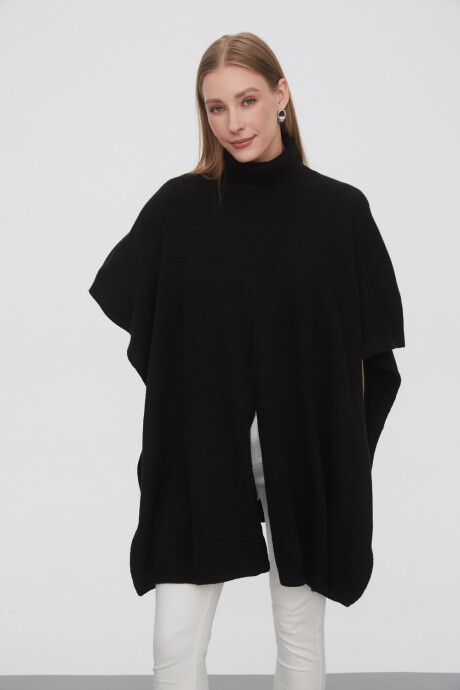 Poncho Achik Negro