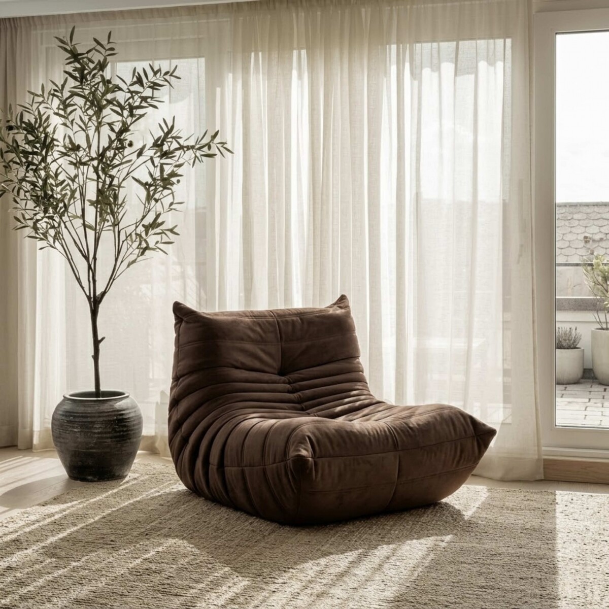 Sillon Lazy Sofa - Marron 