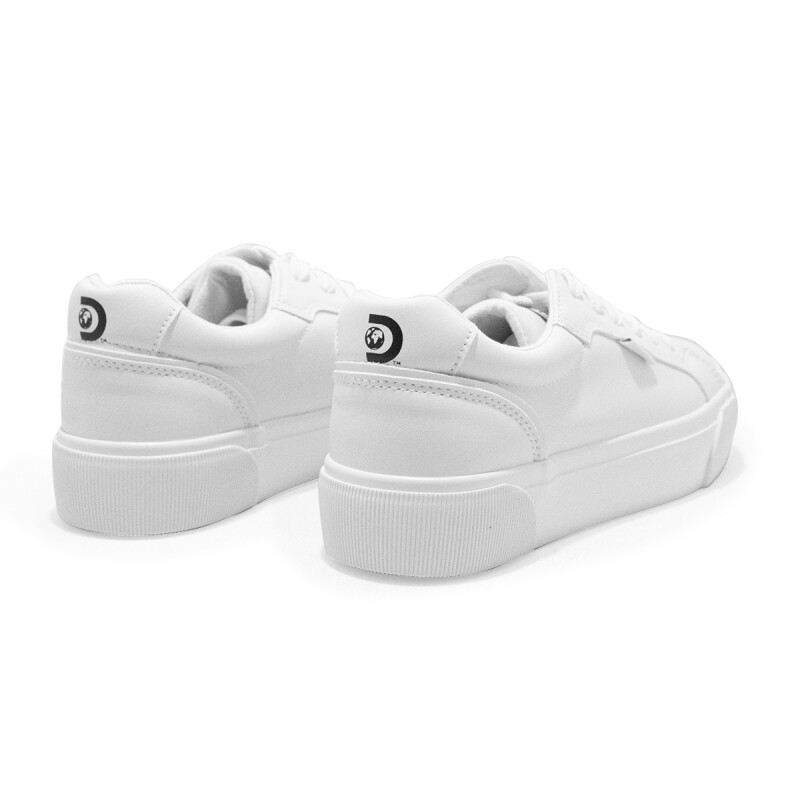 Championes Discovery calzado Casual vulcanizado alto de Mujer - DISCFW25830 Blanco