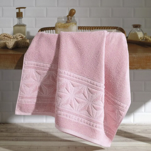 Toalla Baño Comfort Dohler 100% Algodón 70 x 140 cm 7150-ROSA