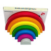 Arcoíris Apilable Waldorf de Madera Arcoíris Apilable Waldorf de Madera