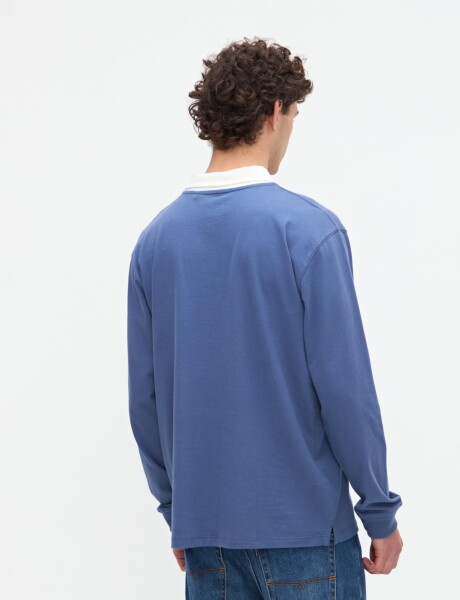Remera polo Nicky Indigo