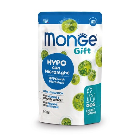 MONGE GIFT DOG TOPPING HYPO MICROALGAE 60 ML Monge Gift Dog Topping Hypo Microalgae 60 Ml