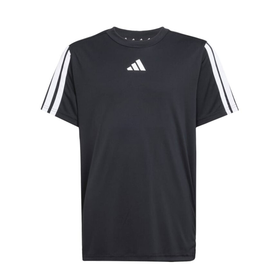 Remera de Niños Adidas Remero Essentials JRS Negro - Blanco