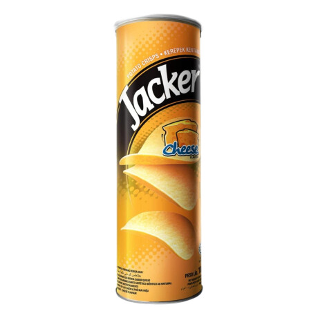 Papas Jacker Tubo 100 grs Sabor Queso