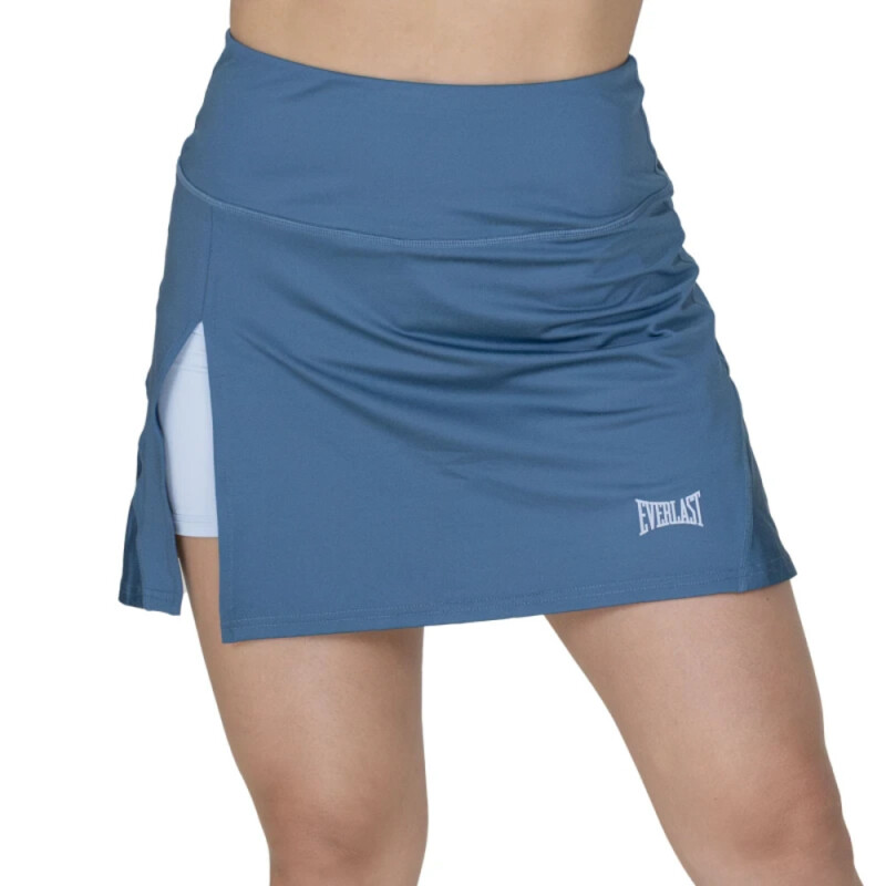SKORT FEM POLY/SPX EVERLAST SPLIT WT WT L NA