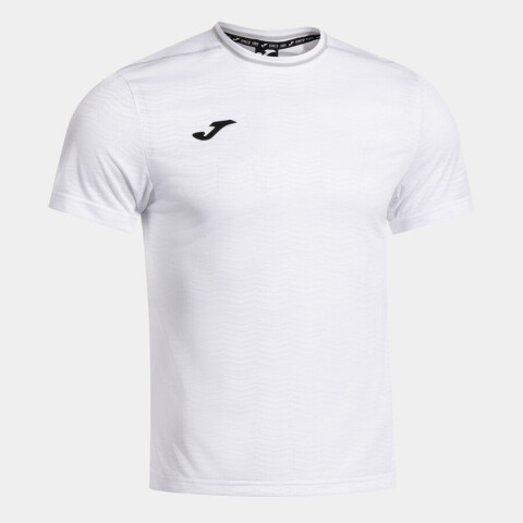 CAMISETA MANGA CORTA SMASH NARANJA BLANCO
