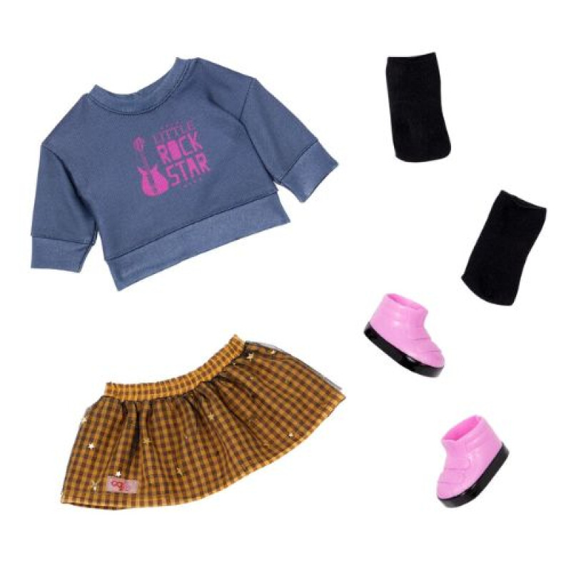SET ROPA - ROCKSTAR NIÑA Set Ropa - Rockstar Niña