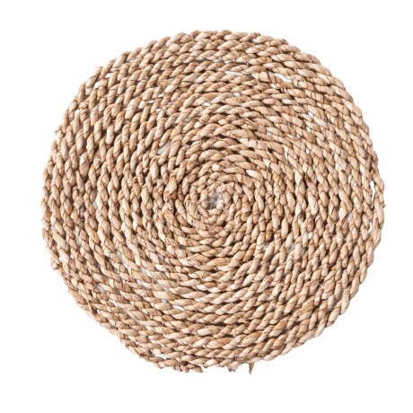 INDIVIDUAL 20 CM FIBRAS-NATURALES NATURAL-BEIGE FIBRAS NATURAL