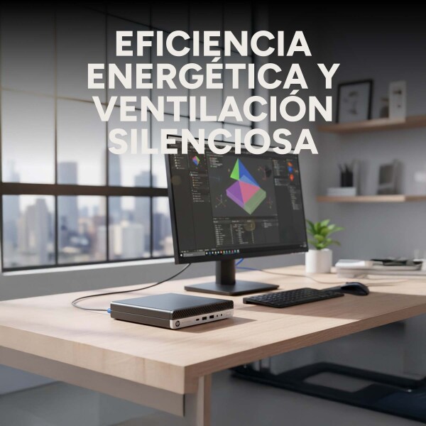 Mini Pc Hp i5-7500t 2.7Ghz 8Gb Ram 256Gb SSD Windows 11 pro Color Negro