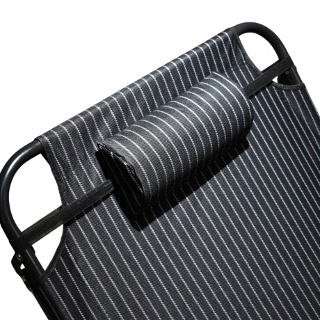 Catre cama plegable para camping 56 cm Rayas