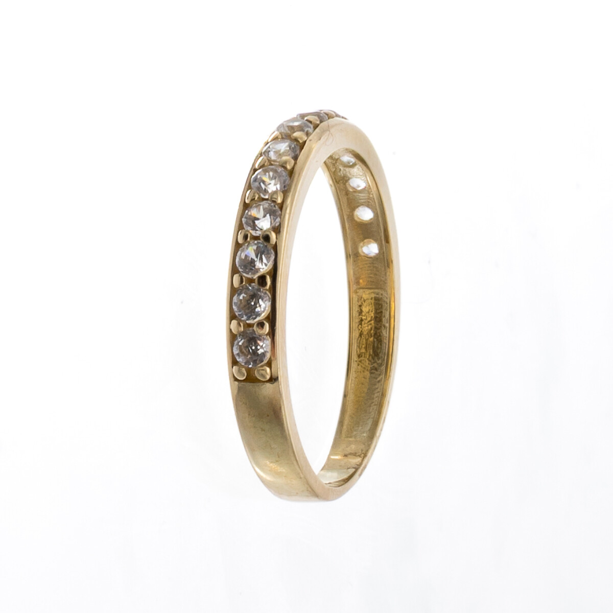 Anillo de oro 10 ktes, MEDIO SIN FIN. 