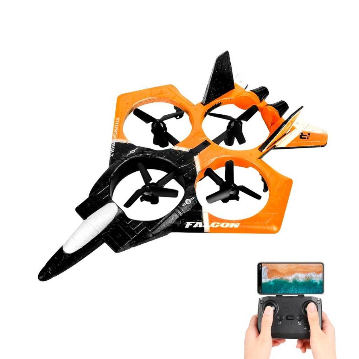 Drone Jet Con Cámara 