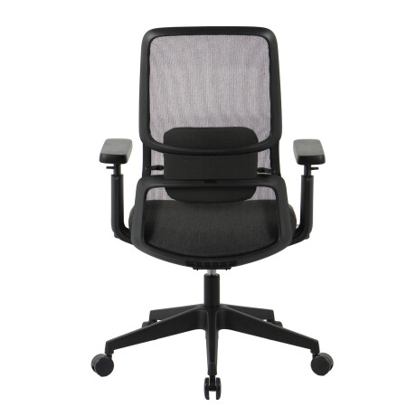 SILLA DE OFICINA MALLA-Y-POLIPROPILENO NEGRO M2