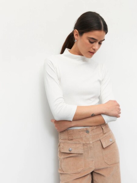 POLERA D.CASSIN RULIO BLANCO