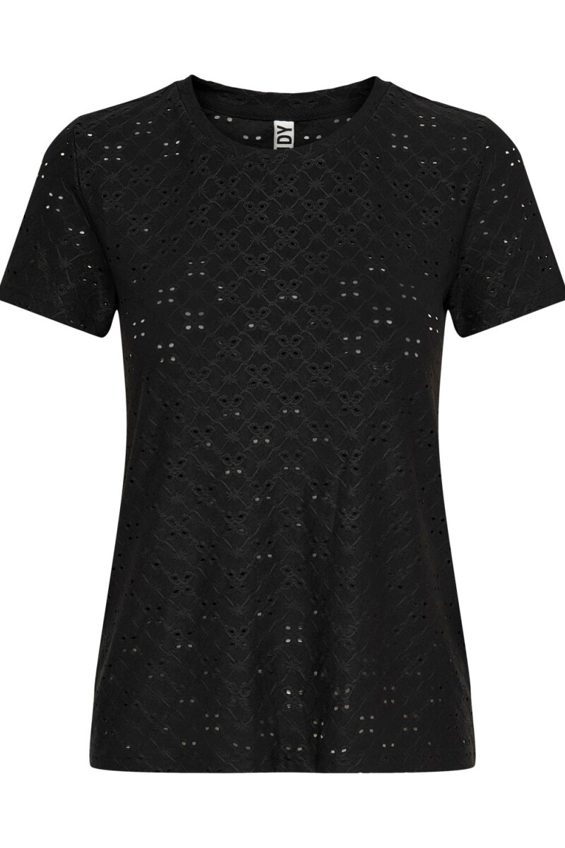 Camiseta Cathinka Texturizada Black
