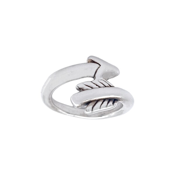 Anillo Flecha-Plata 925 Inflada-Sin Piedra-AN3029 sinpiedra