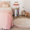 Alfombra lavable Bubbly Nude y rosa