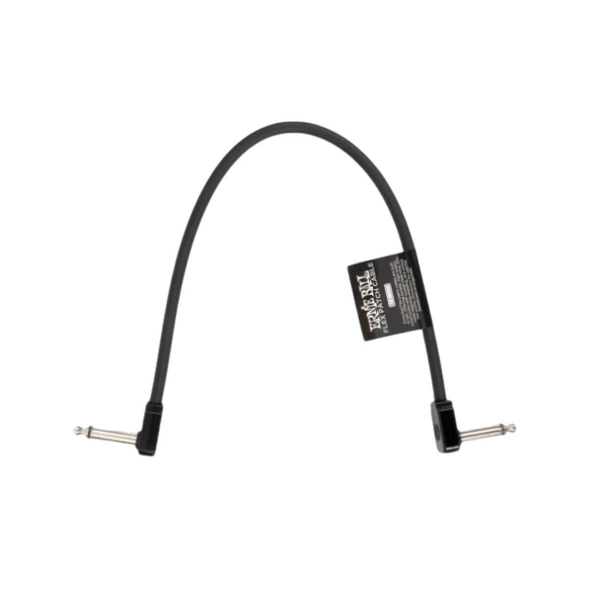 Cable Pedal Ernie Ball Flex Patch Cable 12" Negro 