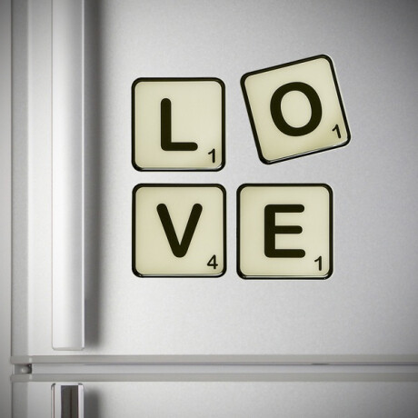 Set x4 de posavasos Love imantados Sc