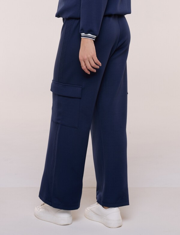 Jogger Recto Cargo AZUL
