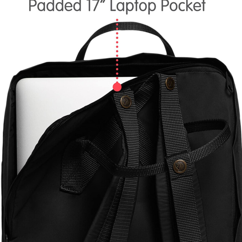 Mochila Fjallraven Kånken Laptop 17" 20L - Negra Mochila Fjallraven Kånken Laptop 17" 20L - Negra