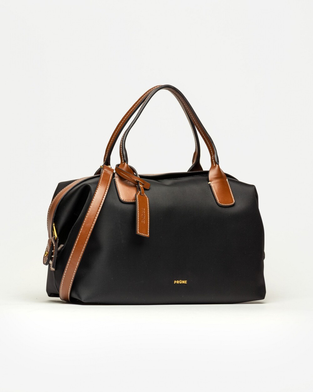 Cartera de mano Wind en nylon Negro