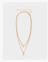 Collares Cortos Bañada en Oro Collar Corto Bañado En Oro - Dorado