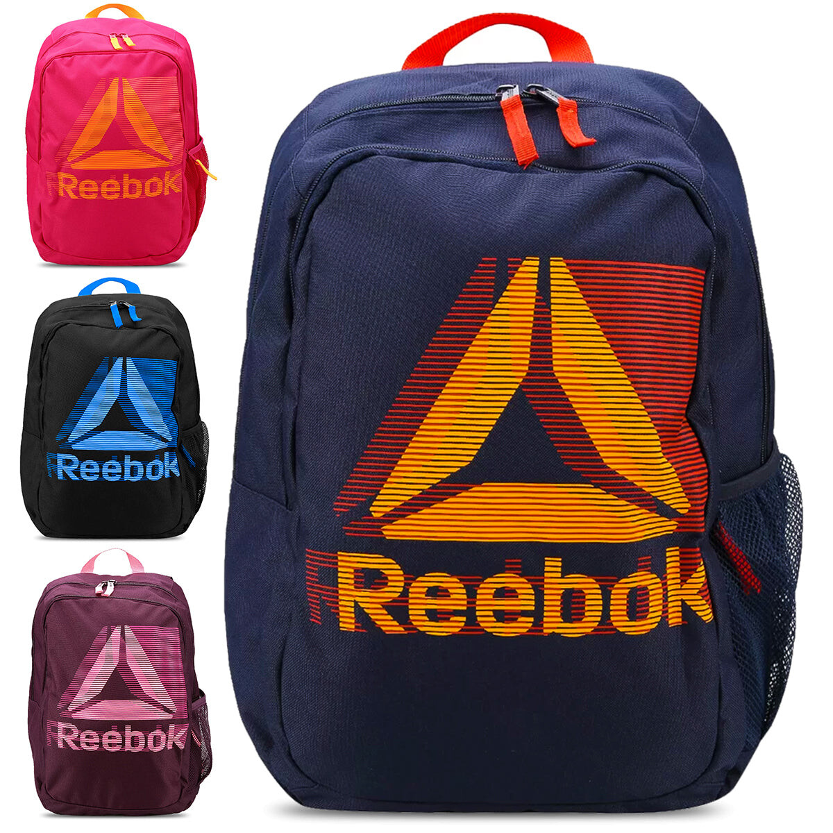 Mochila Infantil Reebok Foundation Varios Colores 24L - Azul 