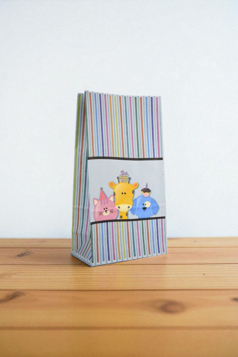 Bolsa sin asa 14x8x26 cm - PARTY 