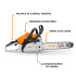 Motosierra Stihl A Explosion Ms 182 MOTOSIERRA STIHL MS182