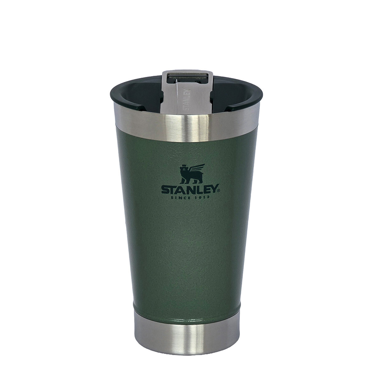 Vaso de Cerveza Stanley con Tapa y destapador 473 ml - Verde 
