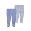 Set de Peleles Algodón Carters x2 RN Azul