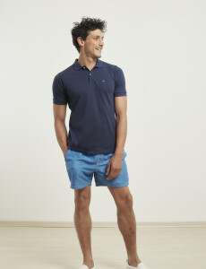 520602 REMERA PIQUÉ NAVIGATOR Azul Oscuro