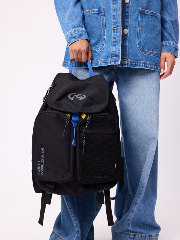 MOCHILA FONDA RUSTY Negro