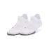 UA Breathe 2 No Show Tab 2pk-WHT WHT-100