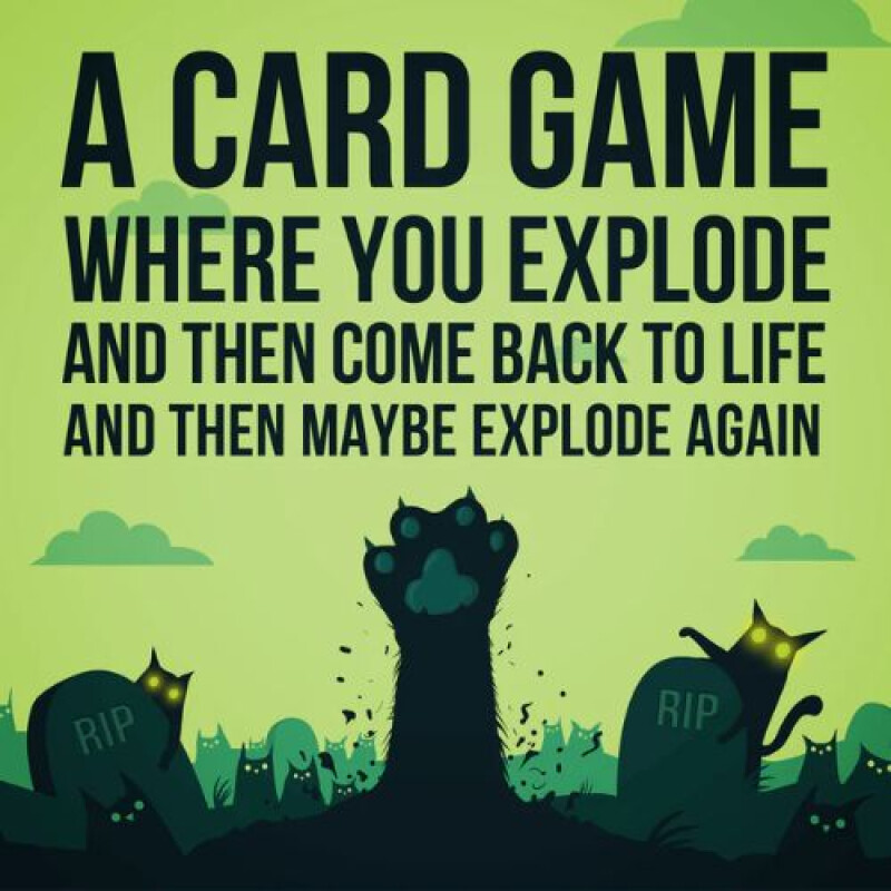 Exploding Kittens - Zombie Exploding Kittens - Zombie