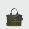 Marc Jacobs - Bolso de cuero, Mini Tote Bag Verde