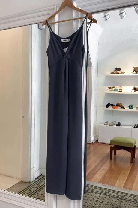 Vestido Knot Azul
