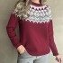 Sweater Austin Bordó