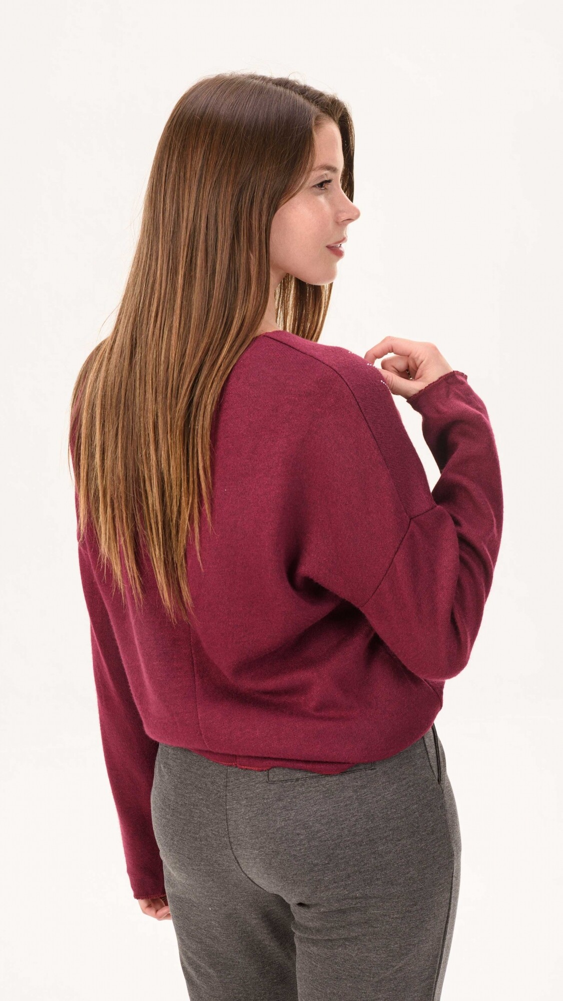 Sweater Praga Bordó