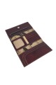 Billetera clasica al corte Marron